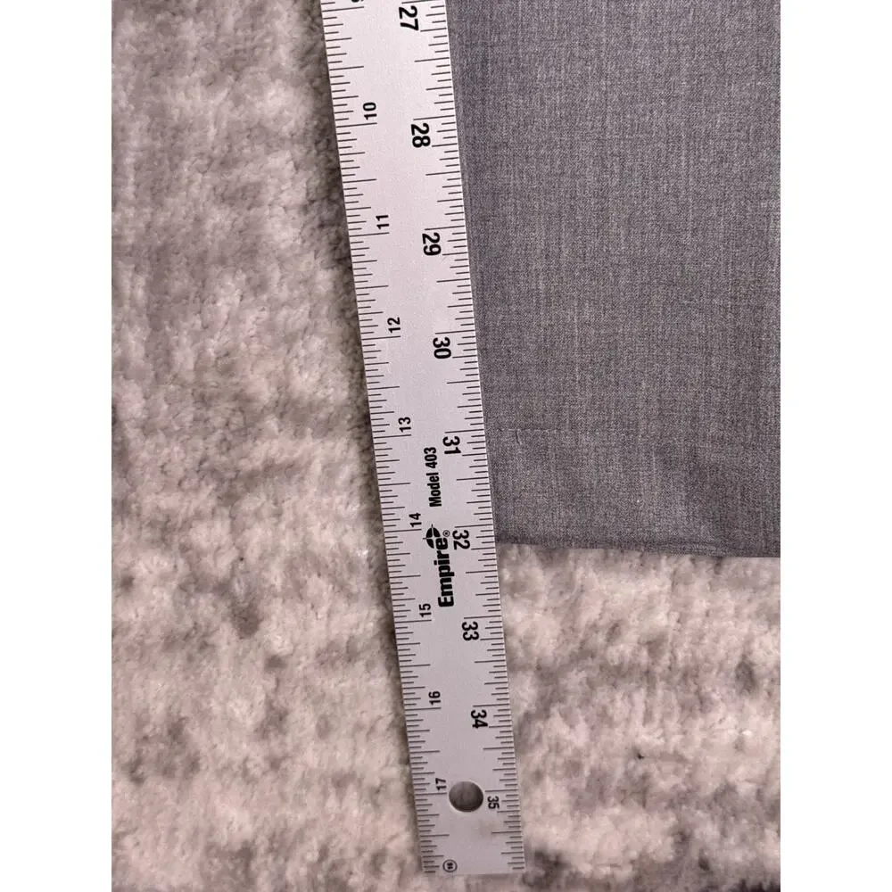 Hugo Boss Pants 30 x 32 Mens Gray Performance Stretch Slim Leg Trouser